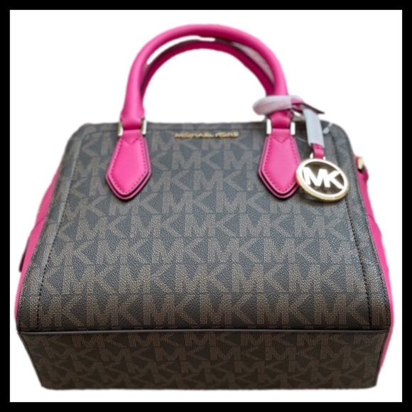 MICHAEL KORS Ayden Medium Logo Satchel - Picture 2 of 8